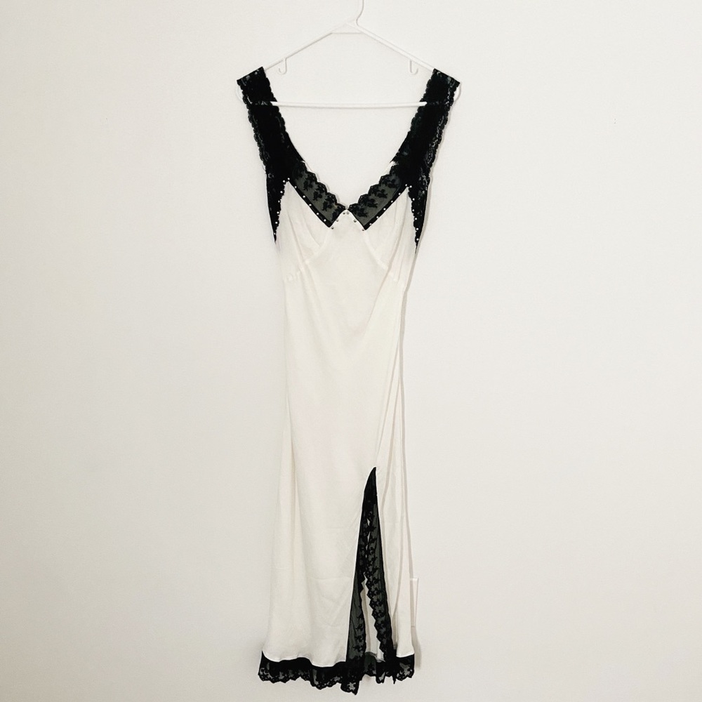Intimately Free People Maxi White Slip Dress